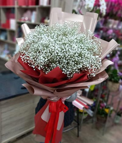 Букет цветов из: Гипсофила в Чернятино