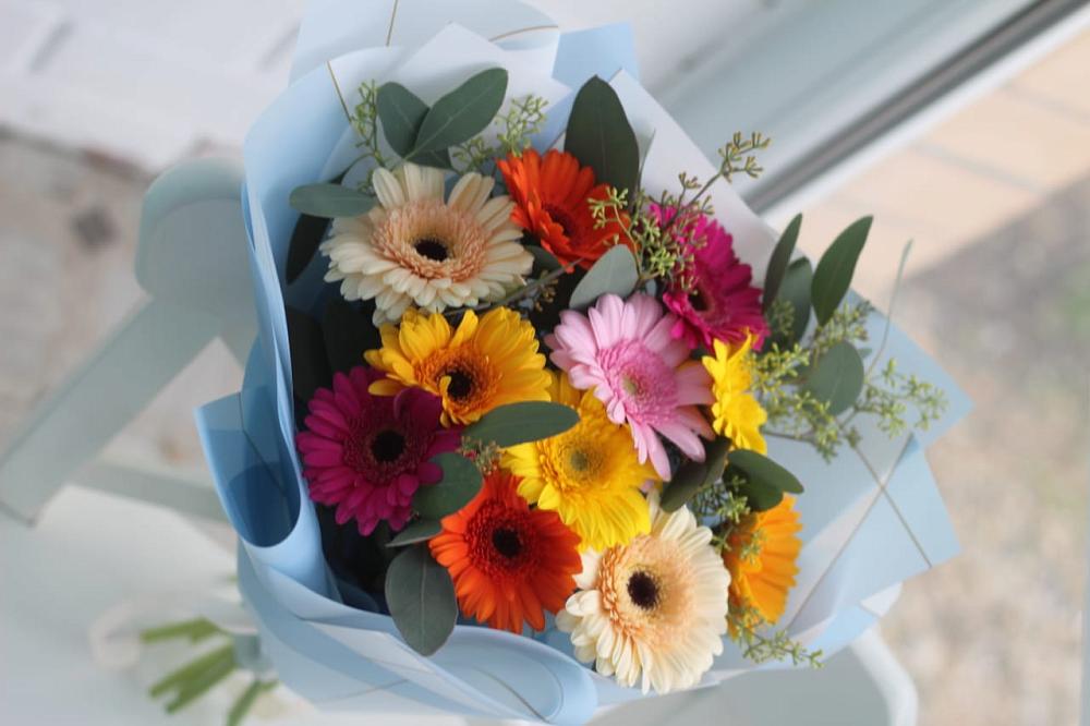 Букет цветов из: Герберы в Чернятино