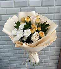 Букет цветов из:  Розы и Хризантемы в Чернятино