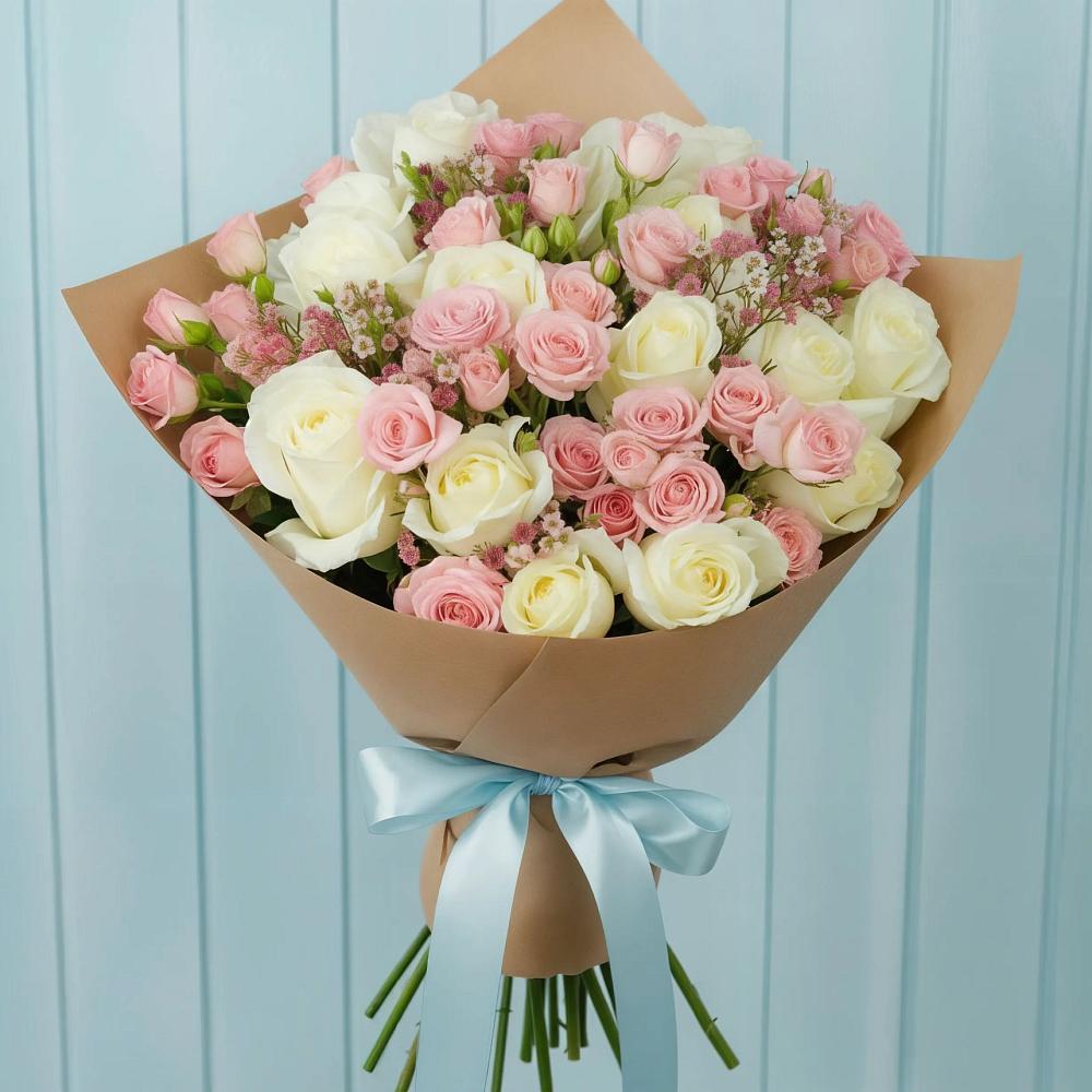 Букет цветов из: Розы в Чернятино