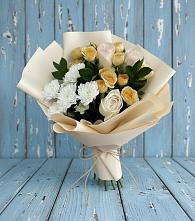Букет цветов из:  Розы и Хризантемы в Чернятино