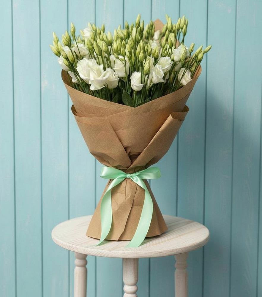 Букет цветов из: Лизиантусы в Чернятино