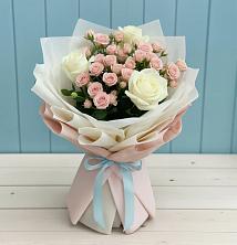 Букет цветов из:  Розы в Чернятино