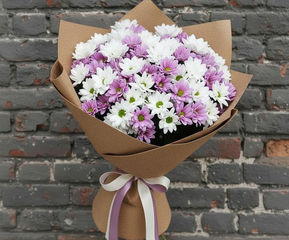 Букет цветов из: Хризантемы в Чернятино