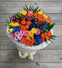 Букет цветов из:  Розы и Хризантемы в Чернятино