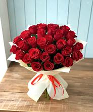 Букет 29 Красных роз в Чернятино