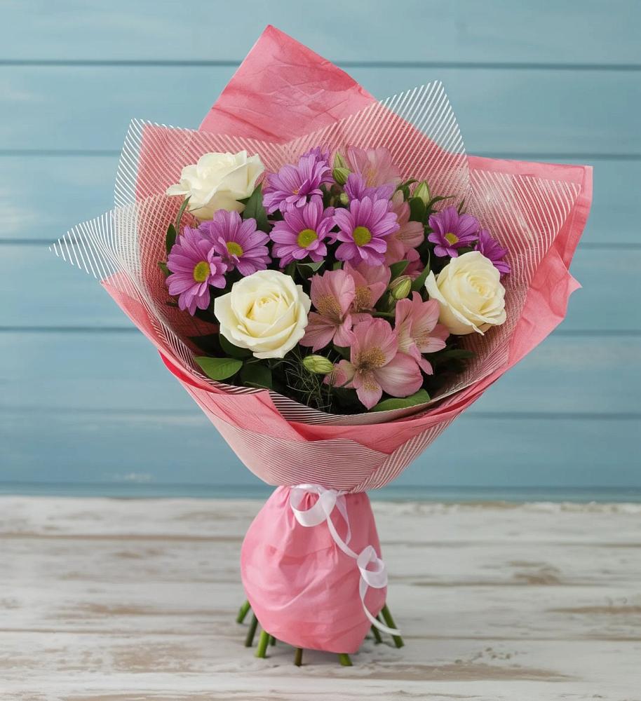 Букет цветов из: Герберы в Чернятино