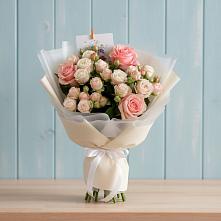 Букет цветов из:  Розы в Чернятино