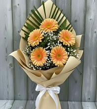 Букет цветов из:  Герберы в Чернятино