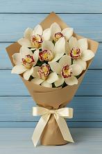 Букет цветов из:  Орхидеи и Розы в Чернятино